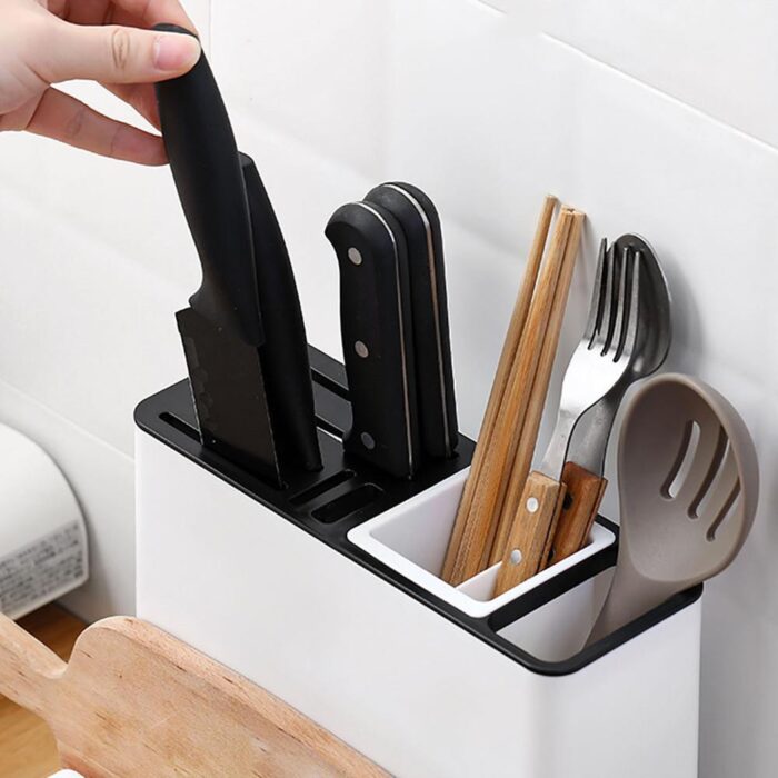 Tableware Storage Holders Kitchen Knife Plastic Storages Racks for Kitchen - Image 5