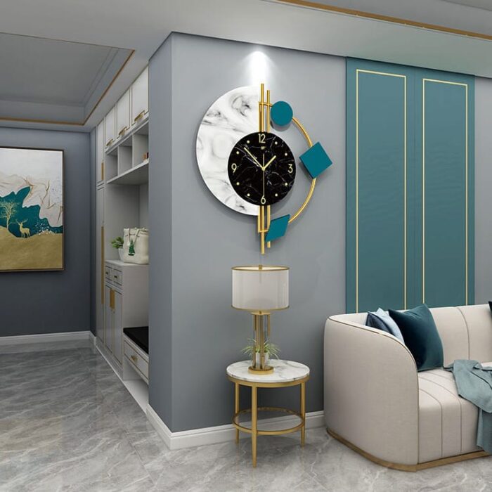 Living Room Stylish Home Decor Creative Simple Quartz Wall Clocks - Image 7