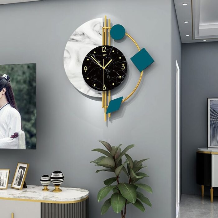 Living Room Stylish Home Decor Creative Simple Quartz Wall Clocks - Image 8