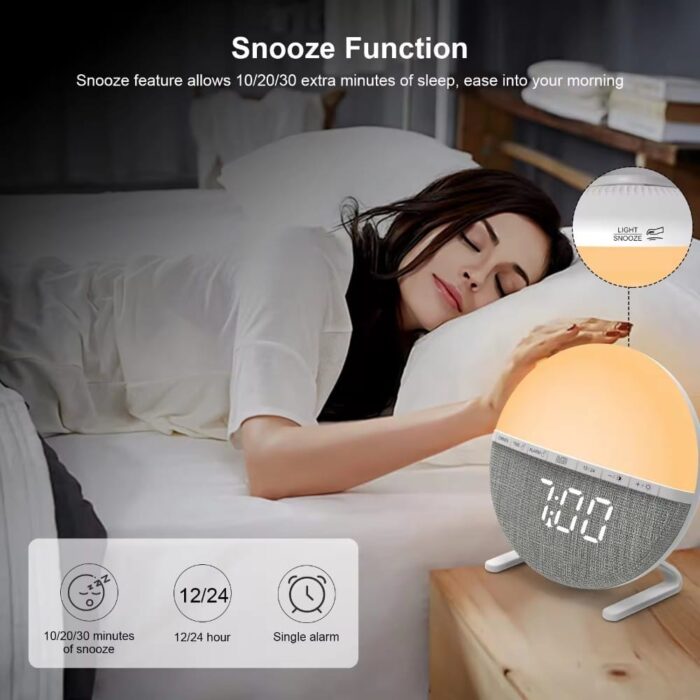 Creative Sunrise Analog Wake-up Lights, Alarm Clocks - Image 7