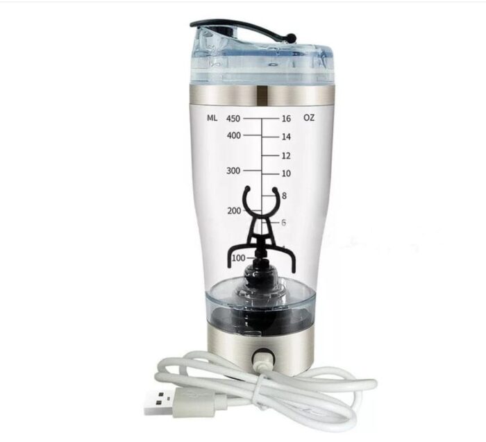 Electric Protein Shake Stirrer USB Shake Bottle Milk Coffee Blender - Image 2