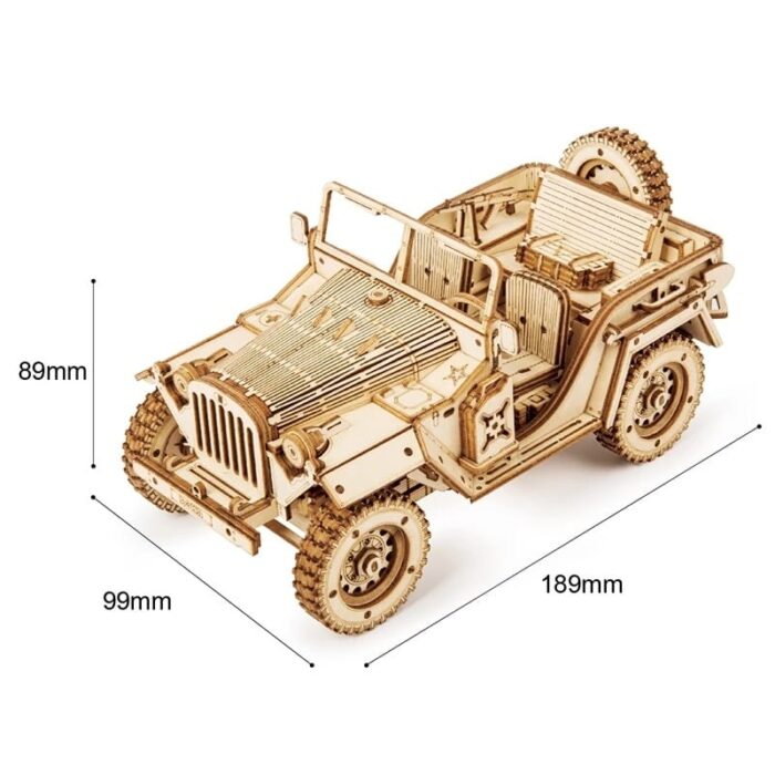 3D Wooden Puzzle Model Toys MC701 - Image 4