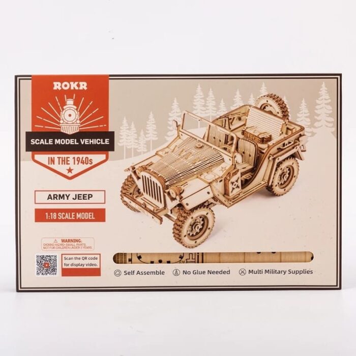 3D Wooden Puzzle Model Toys MC701 - Image 5