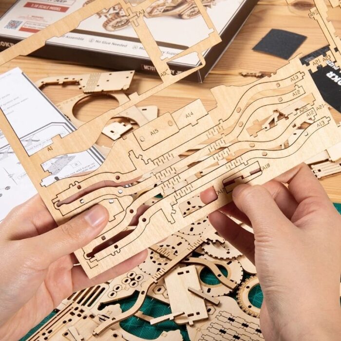 3D Wooden Puzzle Model Toys MC701 - Image 8