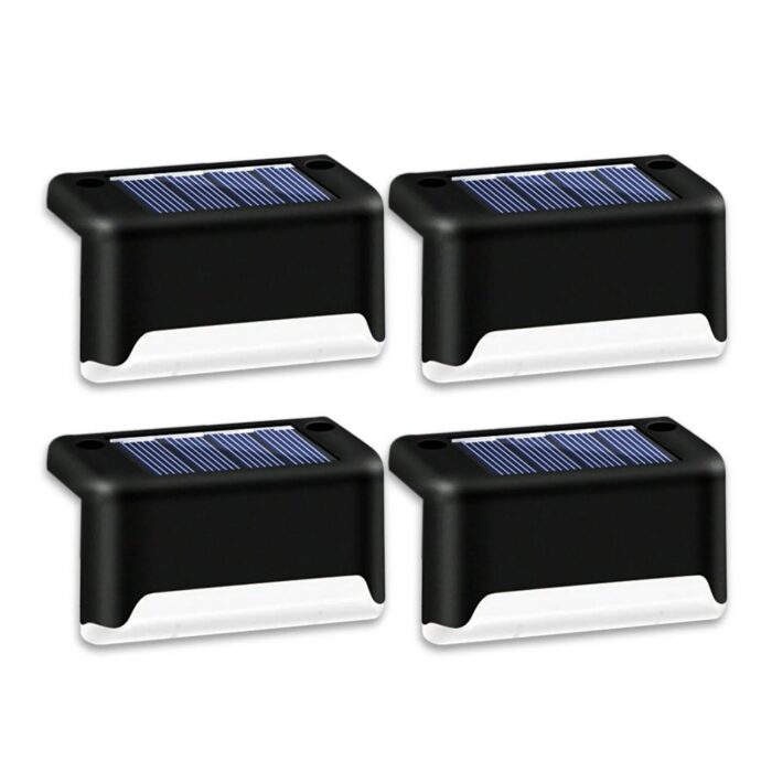 4 Solar LED Bright Deck Lights Outdoor Garden Patio Railing Decks Path Lighting Outdoor Garden Light Deck Lamp Solar Stairs Light - Image 10