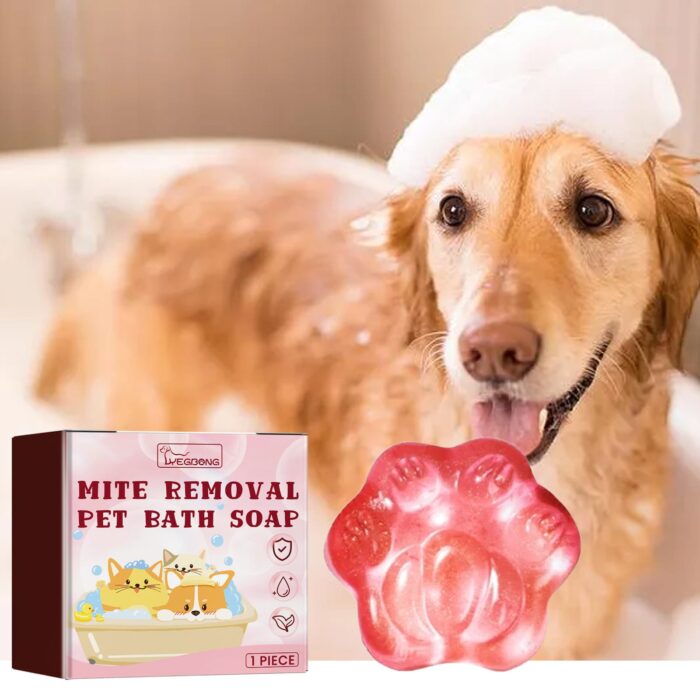 Dogs And Cats Hair Supple Care Anti-mite Cleaning Soap Pet