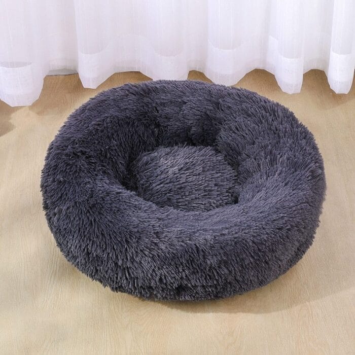 Dog Bed Super Soft Washable Long Plush Pet Kennel Deep Sleep Dog House - Image 7