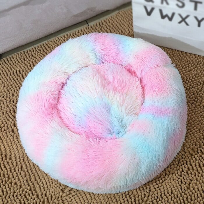 Dog Bed Super Soft Washable Long Plush Pet Kennel Deep Sleep Dog House - Image 5